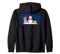 DreamWorks KouKou Holiday Snowman Scene Felpa con Cappuccio