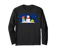 DreamWorks KouKou Holiday Snowman Scene Maglia a Manica