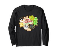 DreamWorks KouKou Merry Christmas Cookie Characters Maglia a Manica