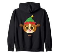 DreamWorks KouKou Mort Elf Holiday Felpa con Cappuccio