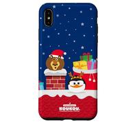 DreamWorks KouKou Rooftop Christmas Delivery Custodia per iPhone XS Max