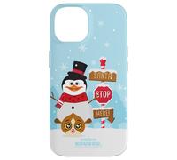 DreamWorks KouKou Skipper Snowman & Mort Santa Stop Custodia per iPhone 14