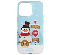DreamWorks KouKou Skipper Snowman & Mort Santa Stop Custodia per iPhone 15 Pro Max