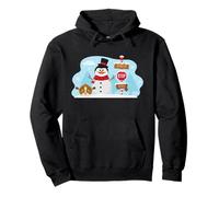 DreamWorks KouKou Skipper Snowman & Mort Santa Stop Felpa con Cappuccio
