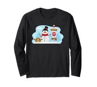 DreamWorks KouKou Skipper Snowman & Mort Santa Stop Maglia a Manica