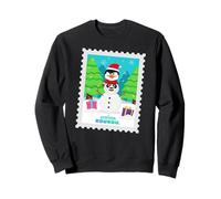DreamWorks KouKou Snowman Postage Stamp Felpa