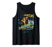 DreamWorks Madagascar Alex Surfing 90s Retro Canotta