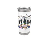 DreamWorks Madagascar Penguins Retro Campfire Bicchiere termico in acciaio inox doppia parete
