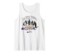 DreamWorks Madagascar Penguins Retro Campfire Canotta