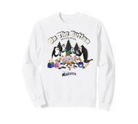DreamWorks Madagascar Penguins Retro Campfire Felpa