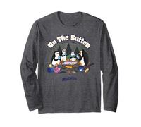 DreamWorks Madagascar Penguins Retro Campfire Maglia a Manica
