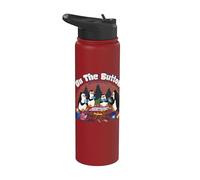 DreamWorks Madagascar Penguins Retro Campfire Stainless Steel Insulated Water Bottle