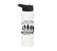 DreamWorks Madagascar Penguins Retro Campfire Stainless Steel Insulated Water Bottle