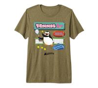 DreamWorks Madagascar Skipper Tennis 90s Retro Maglietta Premium
