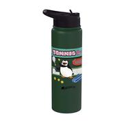 DreamWorks Madagascar Skipper Tennis 90s Retro Stainless Steel Insulated Water Bottle