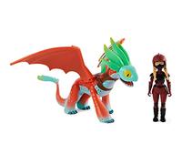 Dreamworks Dragons I 9 mondi - Set Adventure con drago e statuetta, Alex e Feathers (piuma), per bambini dai 4 anni in su