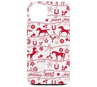 DreamWorks Spirit Riding Free Happy Holidays All-Over Print Custodia per iPhone 13