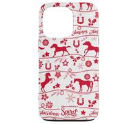 DreamWorks Spirit Riding Free Happy Holidays All-Over Print Custodia per iPhone 13 Pro