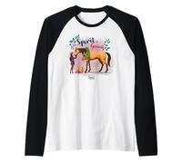DreamWorks Spirit Riding Free The Spirit of Giving Maglia con Maniche Raglan