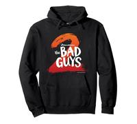 DreamWorks The Bad Guys 2 Movie Logo Felpa con Cappuccio