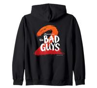 DreamWorks The Bad Guys 2 Movie Logo Felpa con Cappuccio