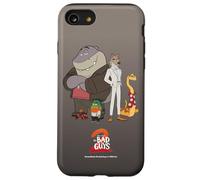 DreamWorks The Bad Guys 2 The Original Bad Guys 2D Style Custodia per iPhone SE (2020) / 7 / 8