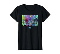 DreamWorks Trolls Band Together BroZone Band Members Maglietta, Donna, Nero, M