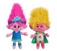 DreamWorks Trolls Band Together Poppy e Viva Set Peluche 8 Pollici
