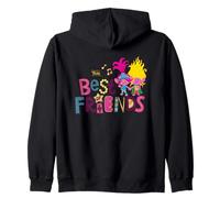 DreamWorks Trolls Best of Friends with Viva & Poppy Felpa con Cappuccio