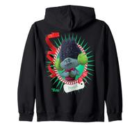 DreamWorks Trolls Branch Holiday Felpa con Cappuccio