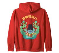 DreamWorks Trolls Branch Lucky Lunar New Year Felpa con Cappuccio