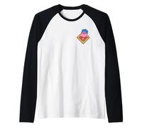 DreamWorks Trolls Cooper Lunar New Year Front & Back Maglia con Maniche Raglan