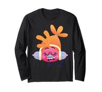 DreamWorks Trolls DJ Suki Character Face Maglia a Manica