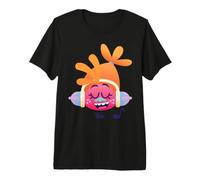 DreamWorks Trolls DJ Suki Character Face Maglietta Premium