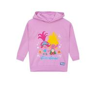 DREAMWORKS TROLLS Felpa con Cappuccio | Felpa da Gioco con Cappuccio | Maglione da Ragazze