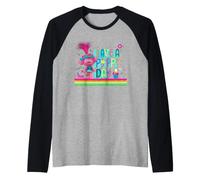 DreamWorks Trolls Have A Poppy Day Maglia con Maniche Raglan