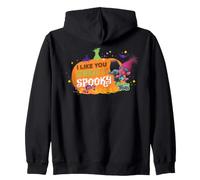 DreamWorks Trolls I Like You So Much It's Spooky Felpa con Cappuccio