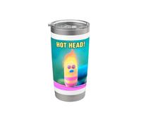 DreamWorks Trolls Mr. Dinkles Hot Head Bicchiere termico in acciaio inox doppia parete