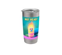 DreamWorks Trolls Mr. Dinkles Hot Head Bicchiere termico in acciaio inox doppia parete