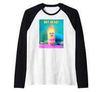 DreamWorks Trolls Mr. Dinkles Hot Head Maglia con Maniche Raglan