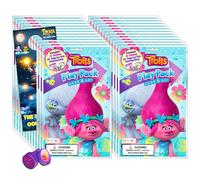 Dreamworks Trolls Play Pack Grab & Go Confezione da 24 bomboniere