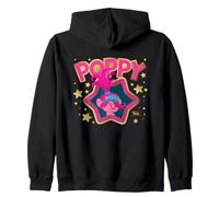 DreamWorks Trolls Poppy Star Power Portrait Felpa con Cappuccio
