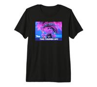 DreamWorks Trolls Punk Rock Poppy Thumbs Up Maglietta Premium