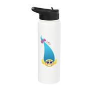 DreamWorks Trolls Smidge Character Face Stainless Steel Insulated Water Bottle