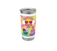 DreamWorks Trolls Summer Vacation Fun 2026 Bicchiere termico in acciaio inox doppia parete