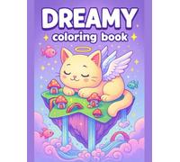 Dreamy Animal Coloring Book for Ages 3-7 - Calming Bedtime Scenes & Easy Shapes - 110 Pages, 50 Single-Sided Designs: Gentle dreamy illustrations of ... fine motor skills, and quiet time.