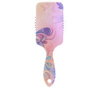 Dreamy Colorful Vivid Butterfly carino spazzole per gli uomini Progettato massaggio cuoio capelluto per capelli bagnati con manico ergonomico cepillo para cabello de mujer