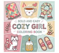 Dreamy Days: Cozy Coloring for Girls: A Journey of Comfort and Creativity