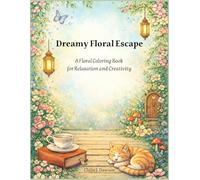 Dreamy Floral Escape: A Floral Coloring Book for Relaxation and Creativity