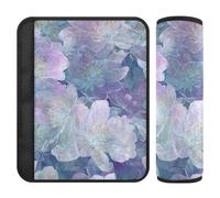Dreamy Flowers Viola Blu 2 Pack Cintura Cinghia Copertura Più Comfort di Guida per Sedan Protector para cinturón de carro